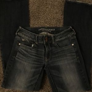 American eagle outfitters boot cut jean size 6